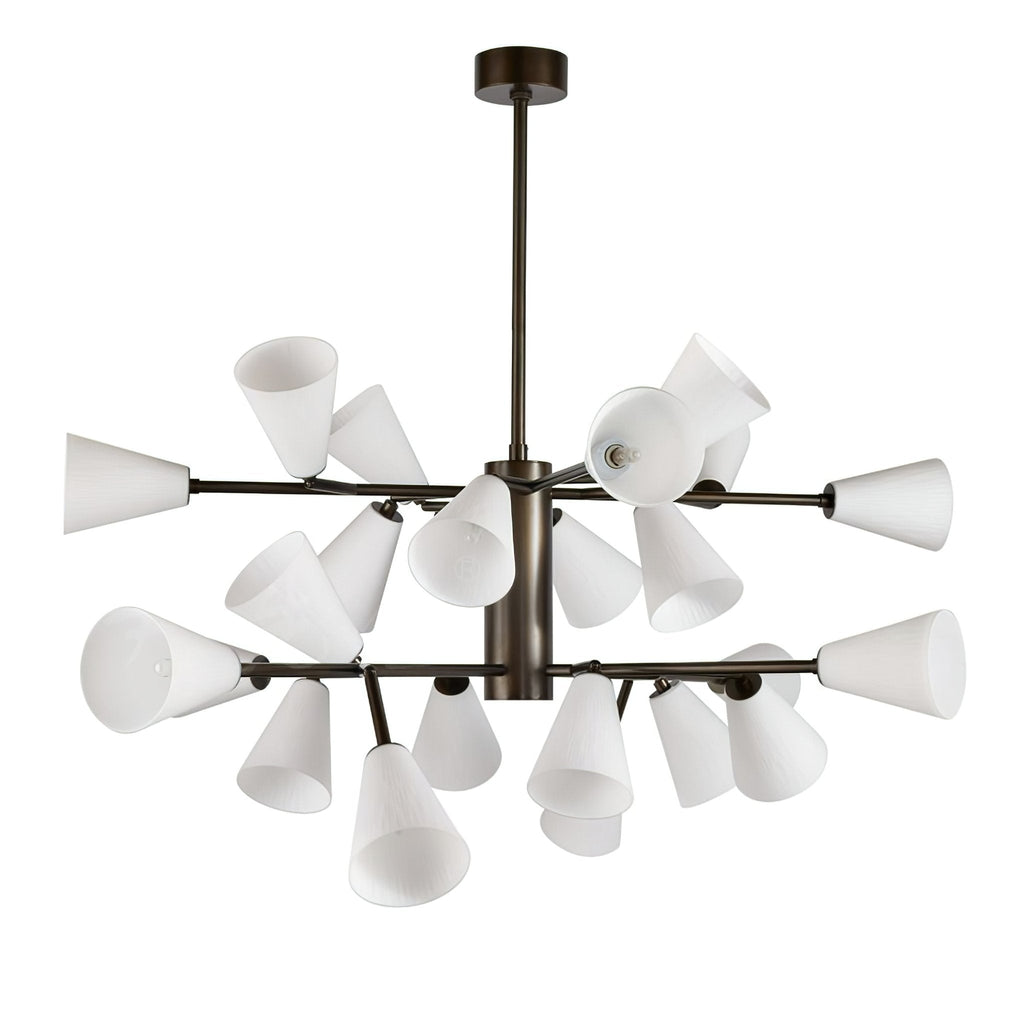 Rardeniel Glass Chandelier-Moonnatur