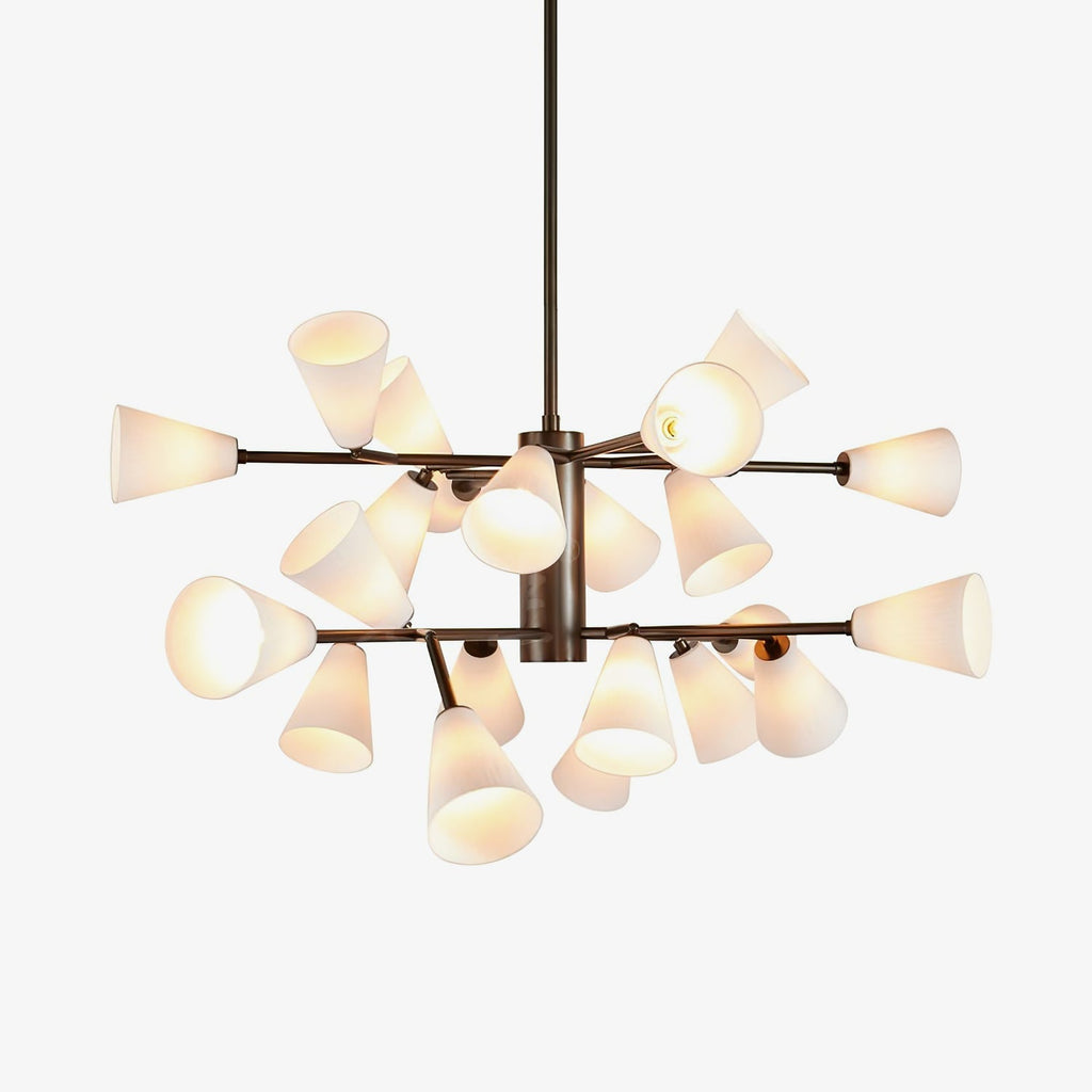 Rardeniel Glass Chandelier-Moonnatur