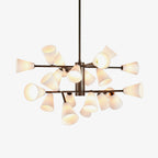 Rardeniel Glass Chandelier-Moonnatur