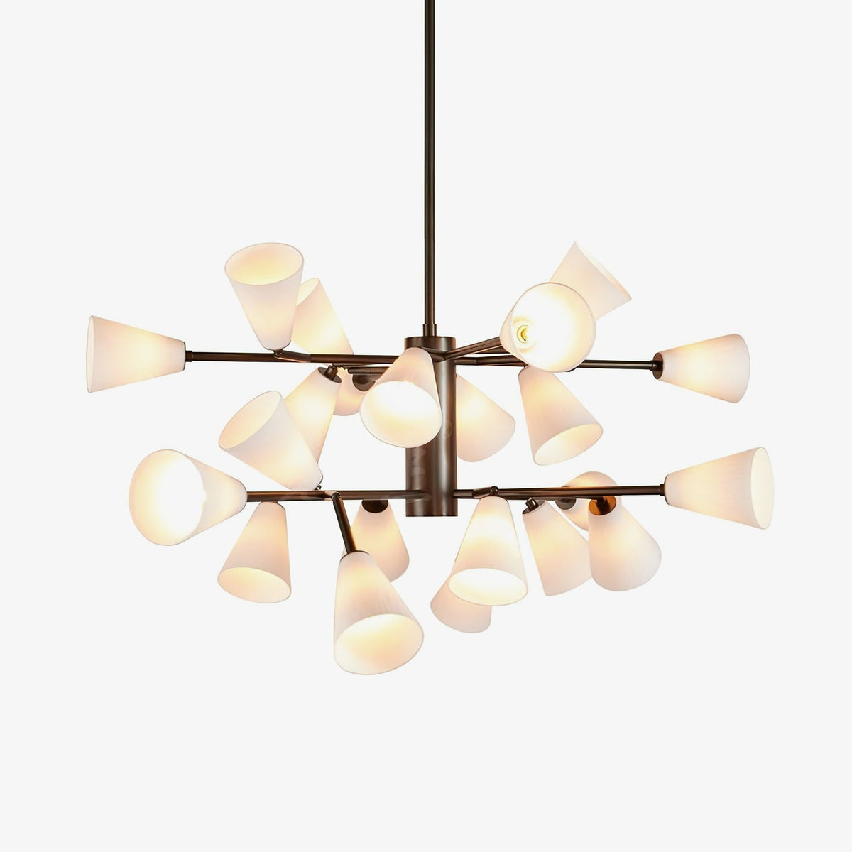 Rardeniel Glass Chandelier-Moonnatur