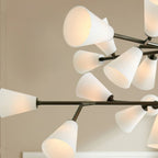 Rardeniel Glass Chandelier-Moonnatur
