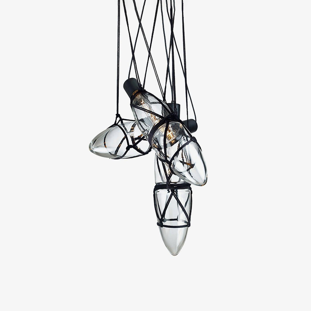 Elowara Glass Pendant Light-Moonnatur