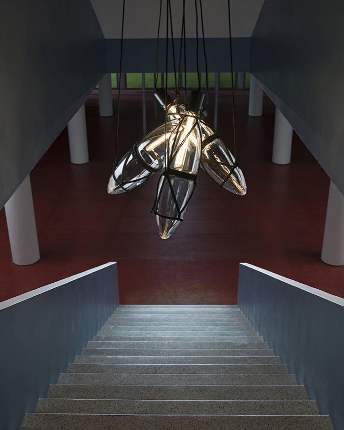 Elowara Glass Pendant Light-Moonnatur