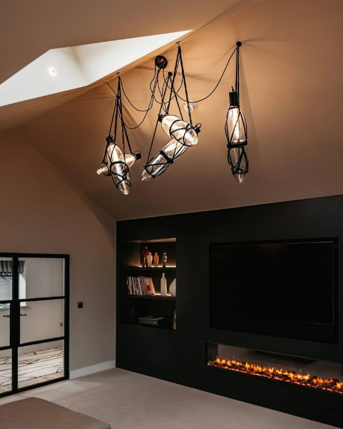 Elowara Glass Pendant Light-Moonnatur