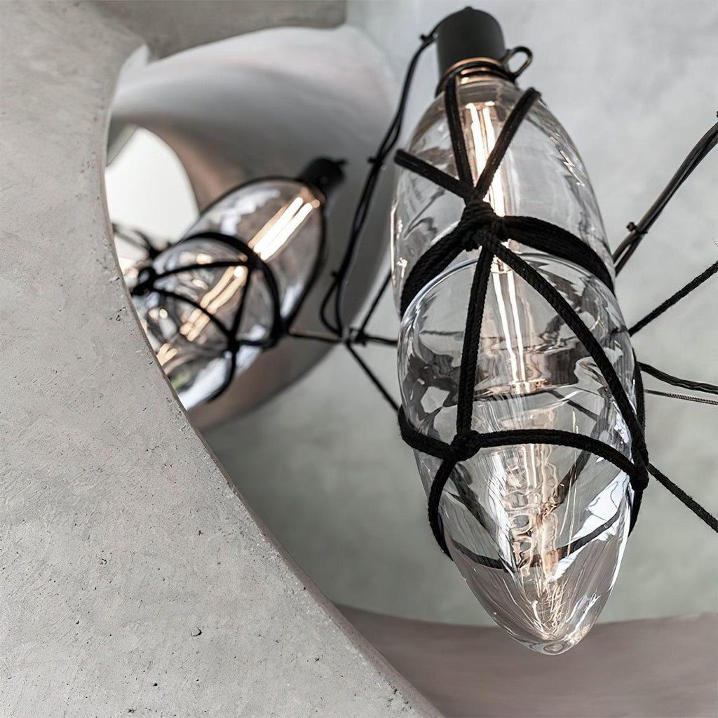 Elowara Glass Pendant Light-Moonnatur