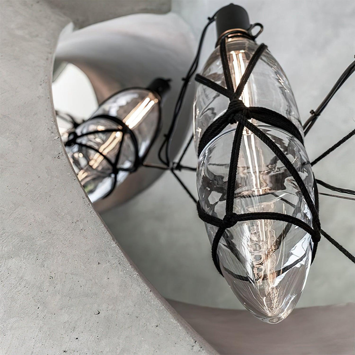 Elowara Glass Pendant Light-Moonnatur