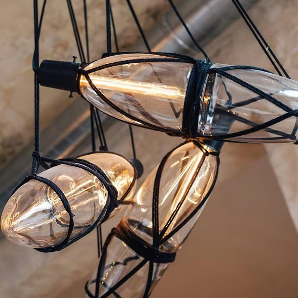 Elowara Glass Pendant Light-Moonnatur