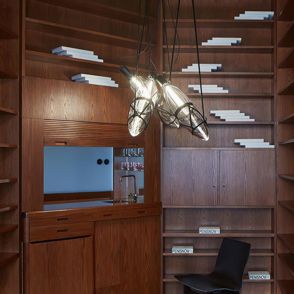 Elowara Glass Pendant Light-Moonnatur