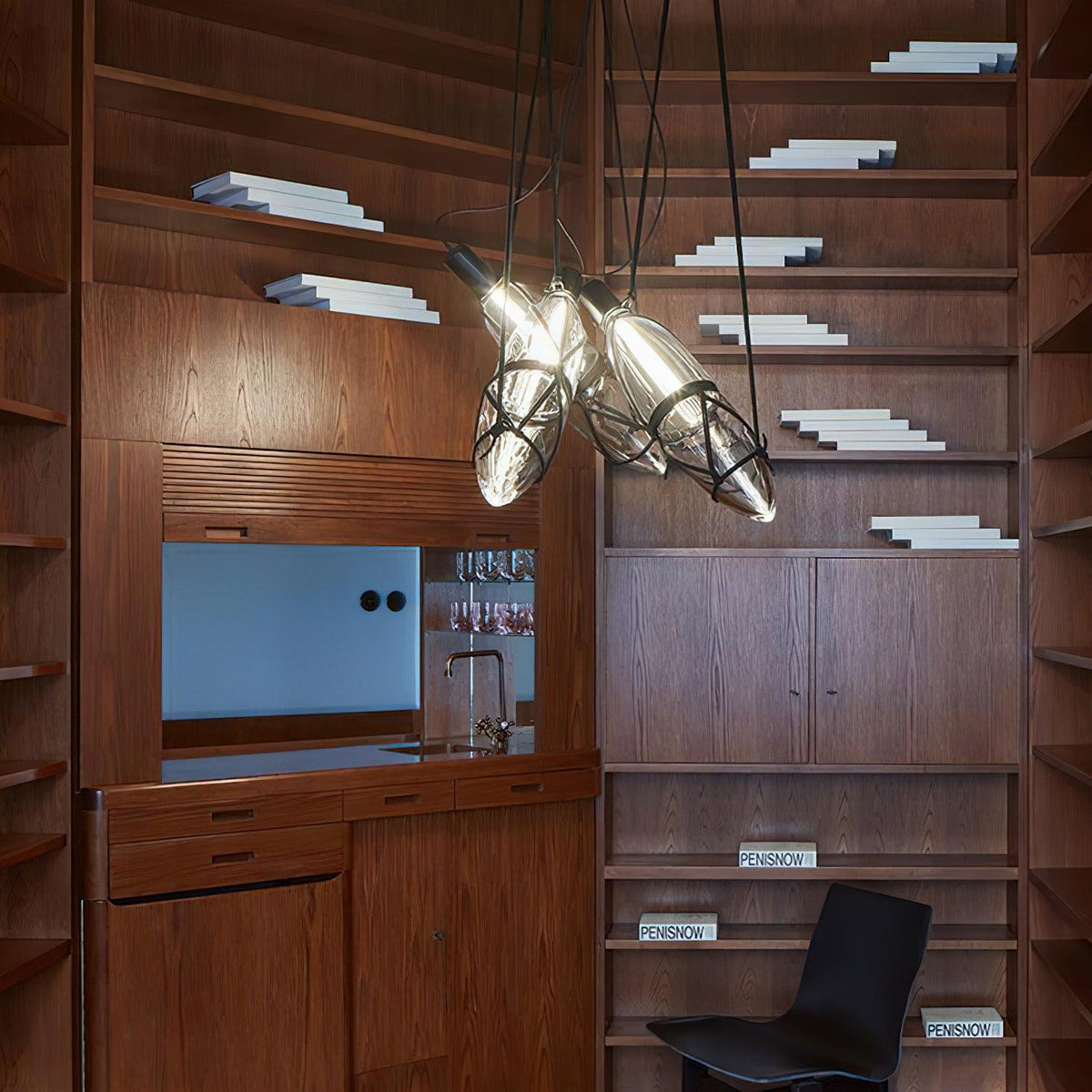 Elowara Glass Pendant Light-Moonnatur