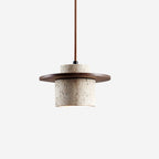 Woldenlark Travertine Pendant Light-Moonnatur