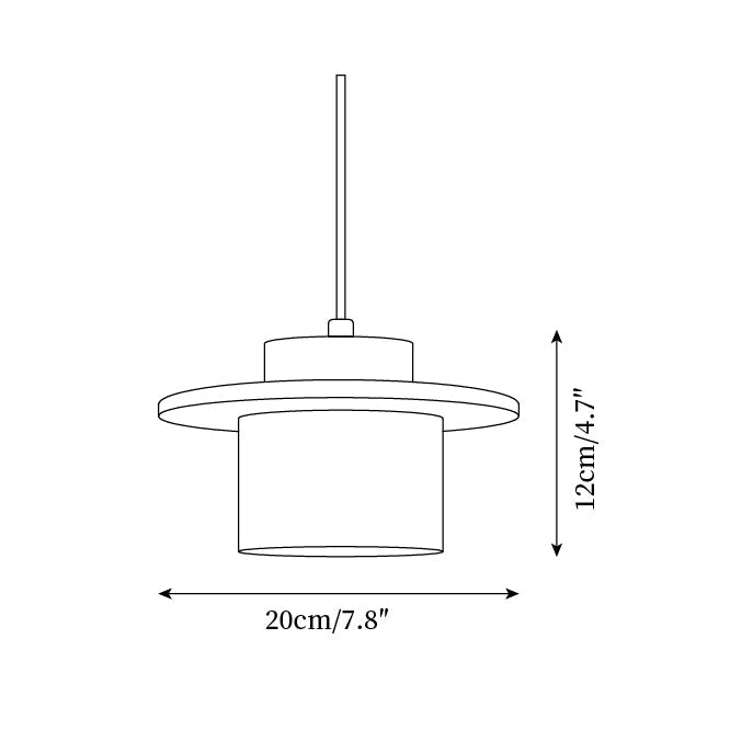 Woldenlark Travertine Pendant Light-Moonnatur