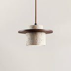 Woldenlark Travertine Pendant Light-Moonnatur