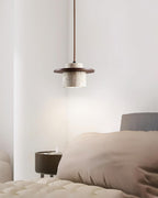 Woldenlark Travertine Pendant Light-Moonnatur