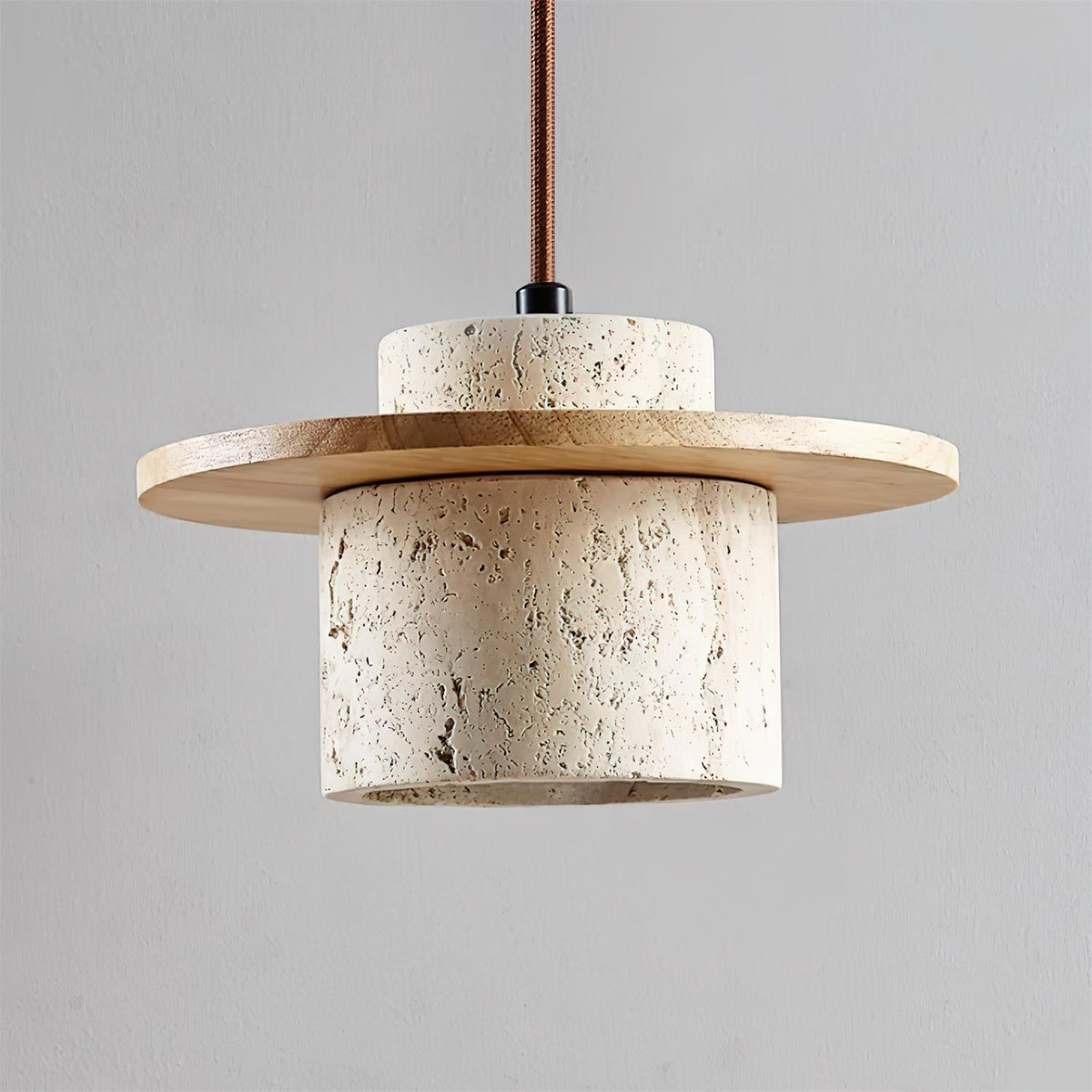 Whitenhill Travertine Wall Light-Moonnatur