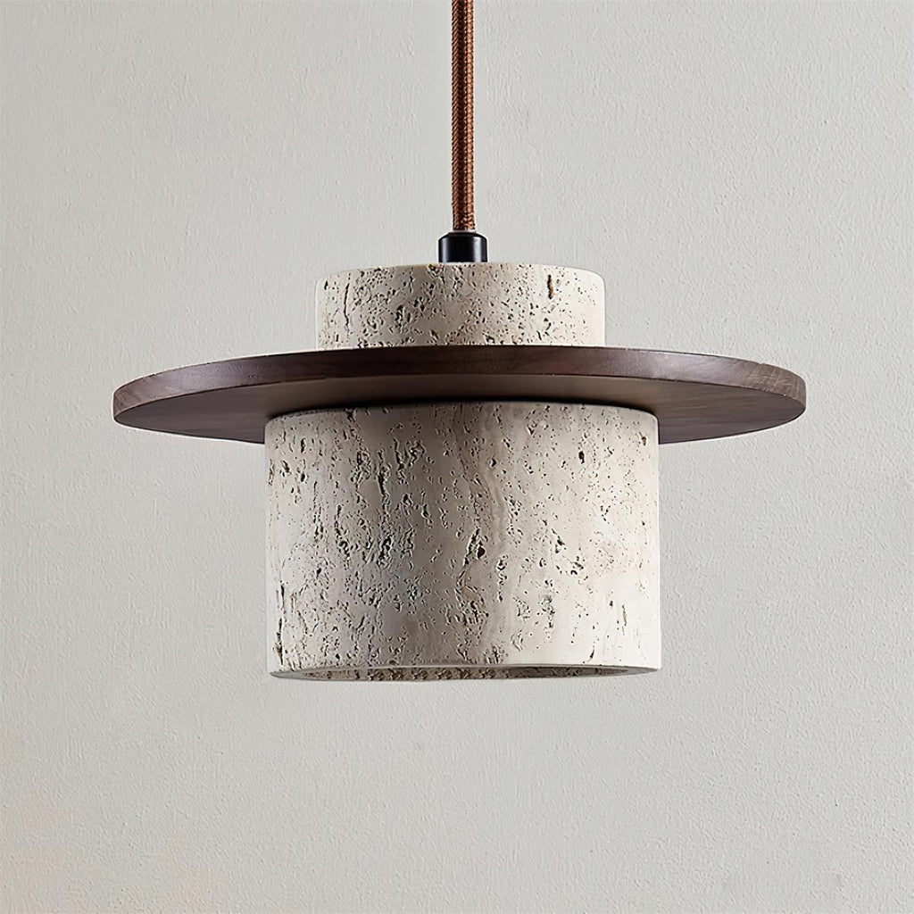 Whitenhill Travertine Wall Light-Moonnatur