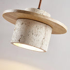 Whitenhill Travertine Wall Light-Moonnatur