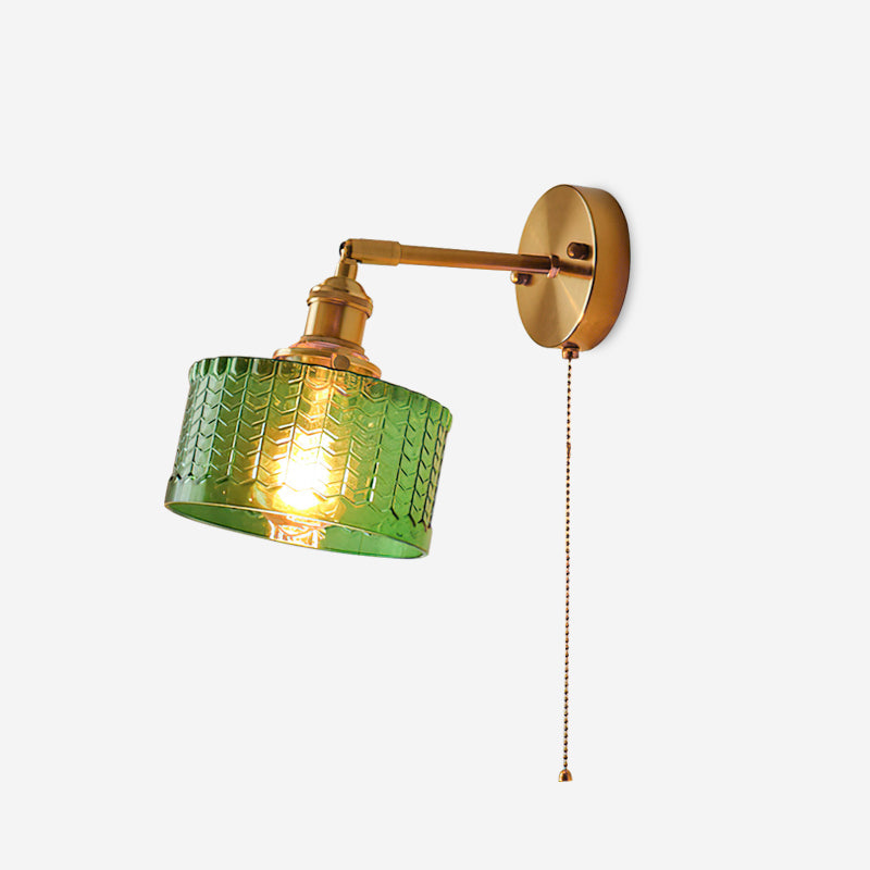 Oakenoria Glass Wall Light-Moonnatur