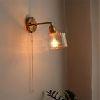 Oakenoria Glass Wall Light-Moonnatur
