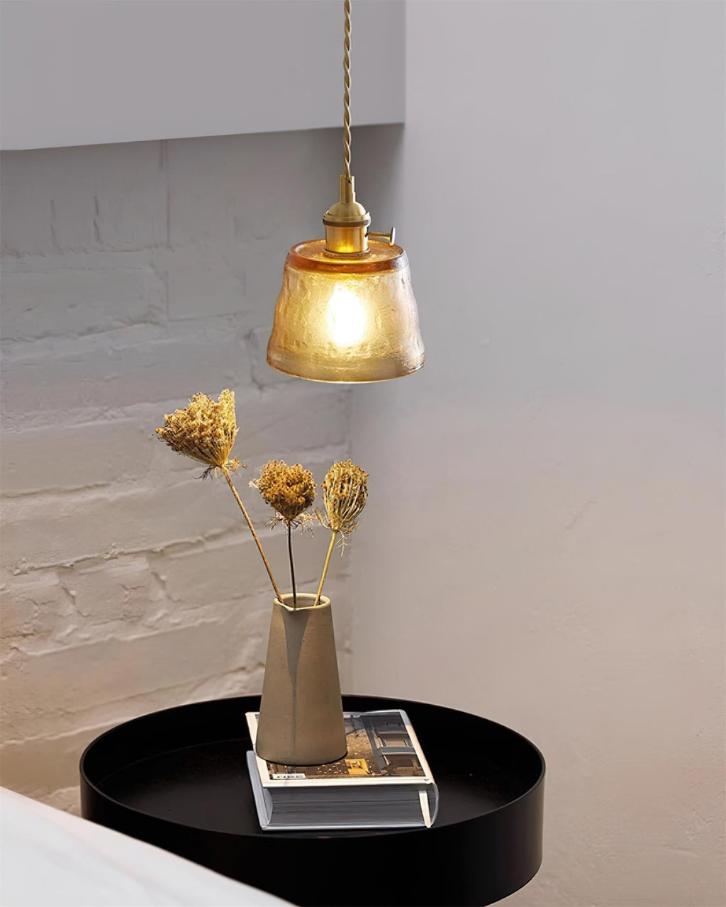 Keldelden Glass Pendant Light-Moonnatur