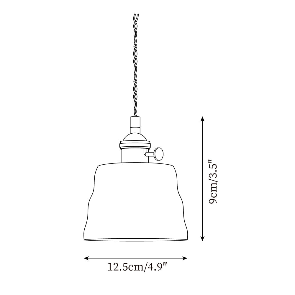 Keldelden Glass Pendant Light-Moonnatur