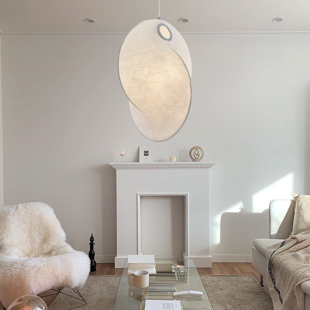Ulenenna Silk Pendant Light-Moonnatur
