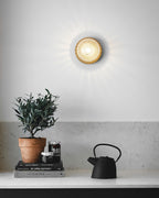 Aldenenna Glass Wall Light-Moonnatur
