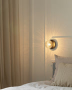 Aldenenna Glass Wall Light-Moonnatur