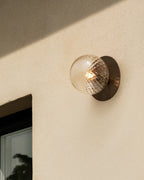 Aldenenna Glass Wall Light-Moonnatur
