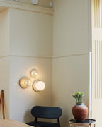 Aldenenna Glass Wall Light-Moonnatur