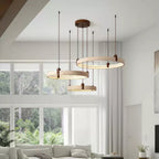 Ainsholm Travertine Chandelier-Moonnatur