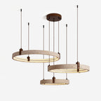 Ainsholm Travertine Chandelier-Moonnatur