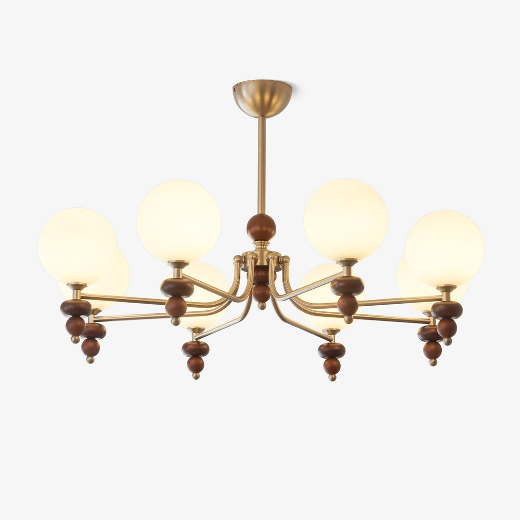 Jarvenella Glass Chandelier-Moonnatur
