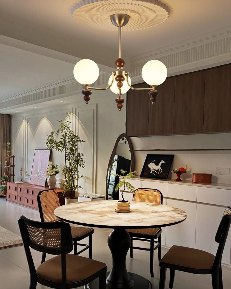 Jarvenella Glass Chandelier-Moonnatur