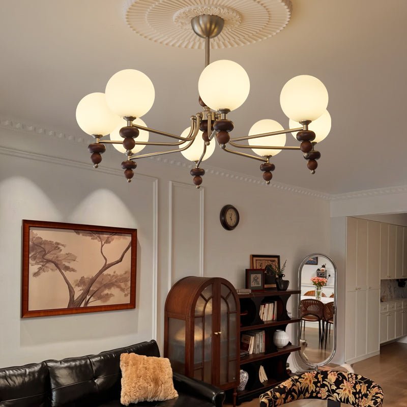 Jarvenella Glass Chandelier-Moonnatur