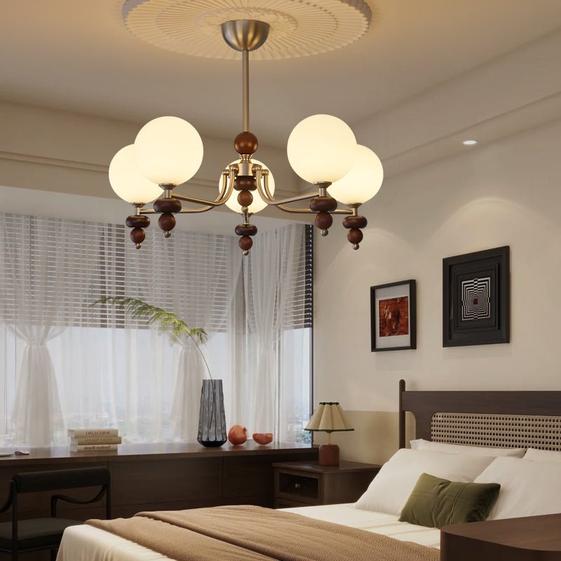Jarvenella Glass Chandelier-Moonnatur