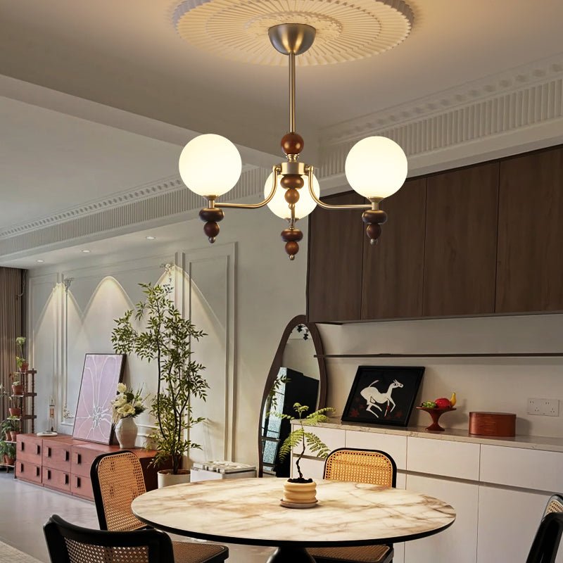 Jarvenella Glass Chandelier-Moonnatur