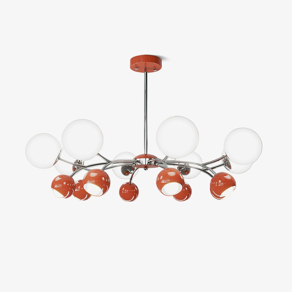 Idriselle Glass Chandelier-Moonnatur
