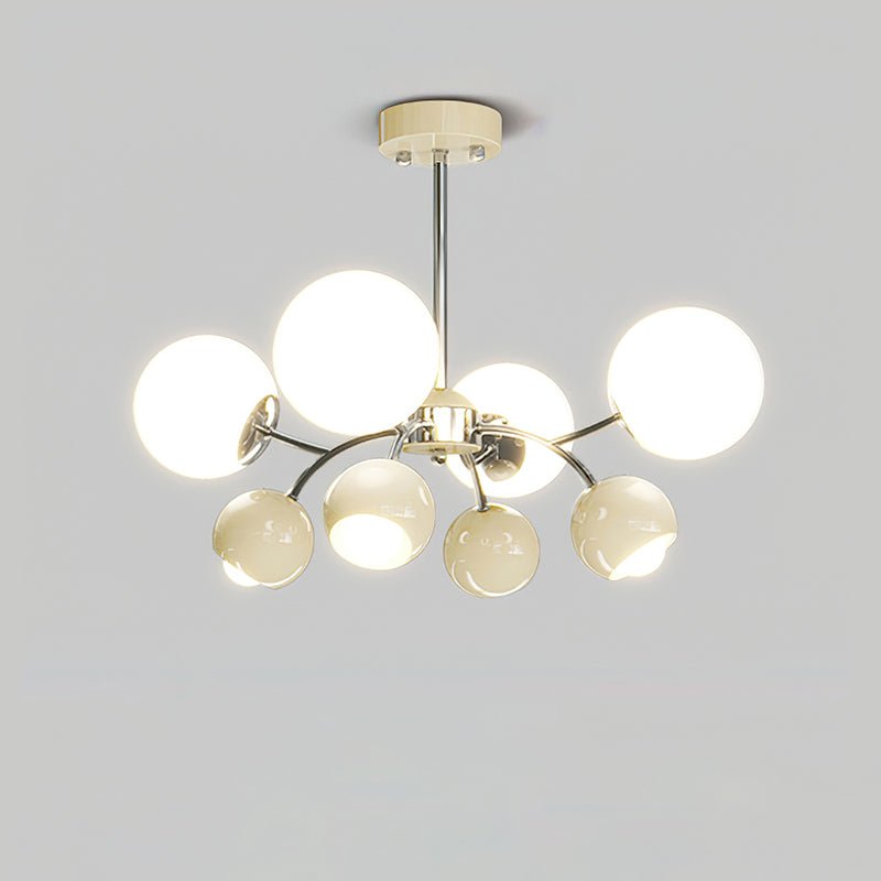 Idriselle Glass Chandelier-Moonnatur
