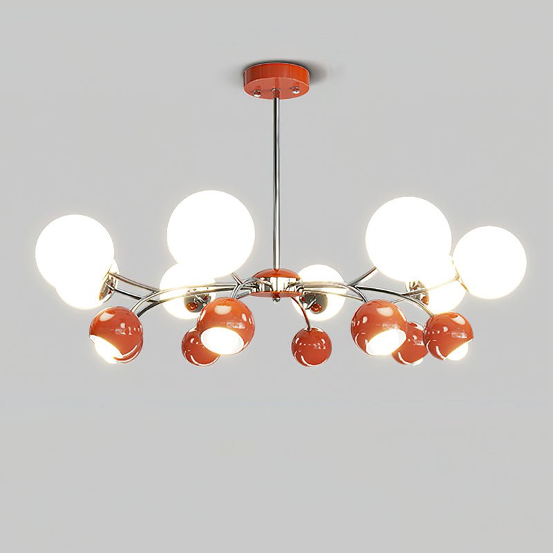 Idriselle Glass Chandelier-Moonnatur