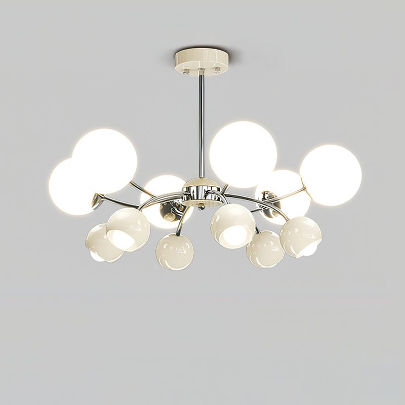 Idriselle Glass Chandelier-Moonnatur