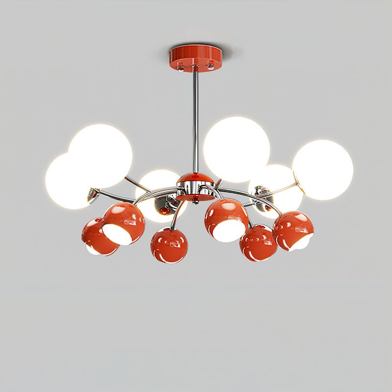 Idriselle Glass Chandelier-Moonnatur