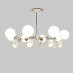 Idriselle Glass Chandelier-Moonnatur