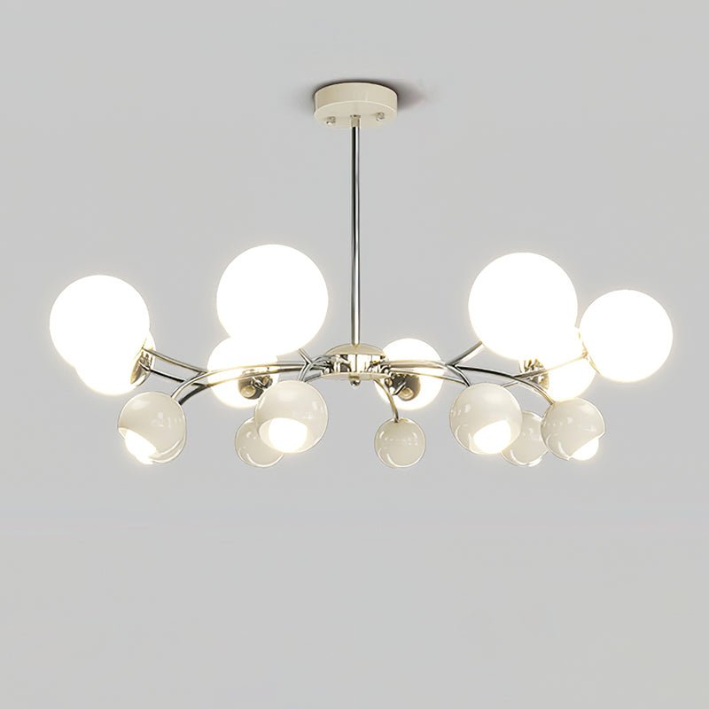 Idriselle Glass Chandelier-Moonnatur