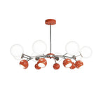 Idriselle Glass Chandelier-Moonnatur