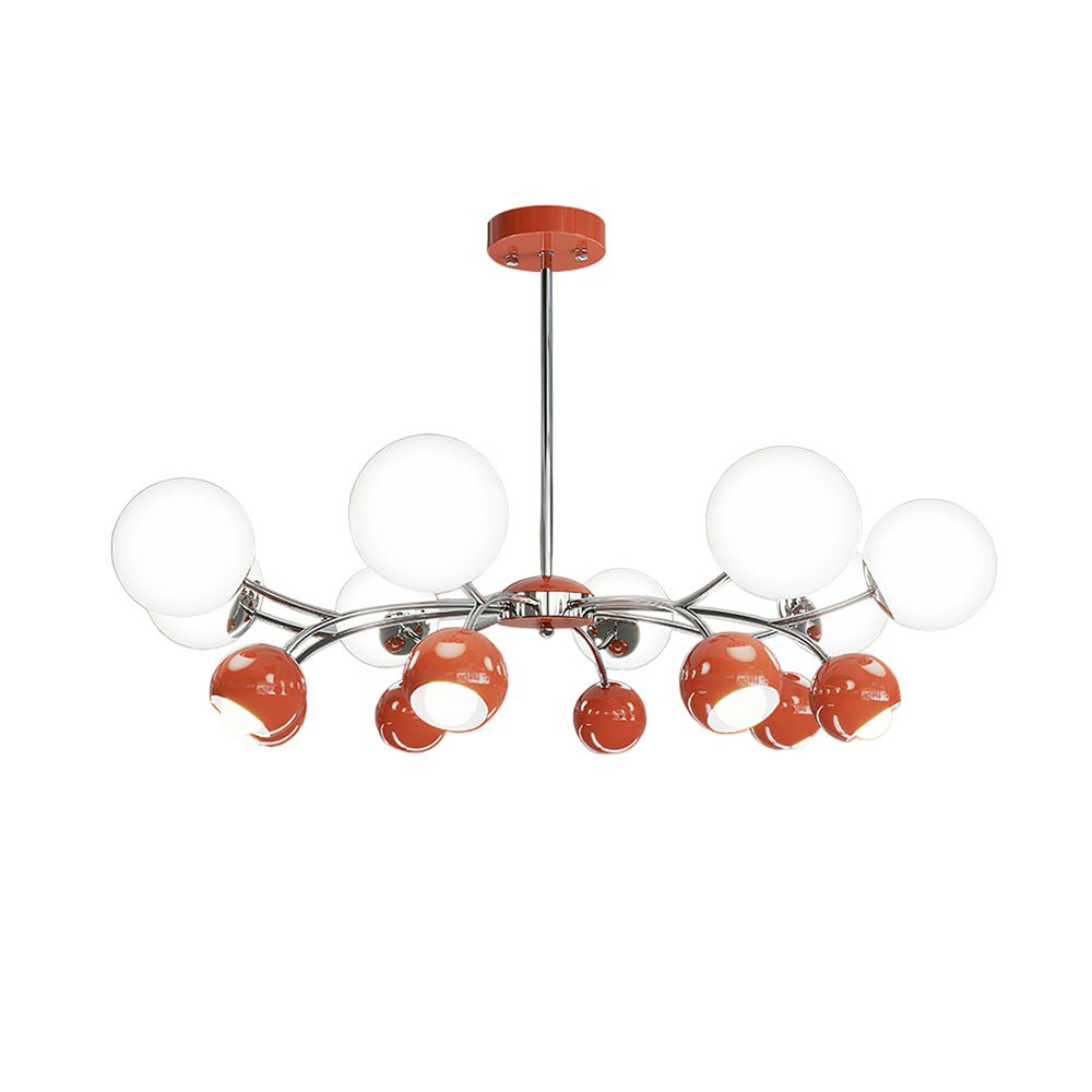 Idriselle Glass Chandelier-Moonnatur