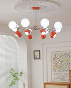 Idriselle Glass Chandelier-Moonnatur