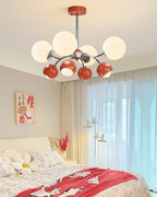Idriselle Glass Chandelier-Moonnatur