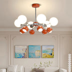 Idriselle Glass Chandelier-Moonnatur