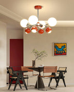Idriselle Glass Chandelier-Moonnatur