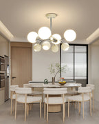Idriselle Glass Chandelier-Moonnatur